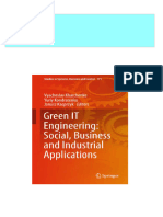 Immediate Download Green IT Engineering: Social, Business and Industrial Applications Vyacheslav Kharchenko Ebooks 2024