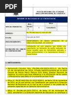 INFORME DE NECESIDAD Capacitacion