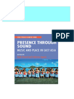 Presence Through Sound SOAS Studies in Music 1st Edition Keith Howard Download PDF