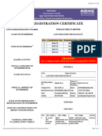 AAYUSH FAMILY RESTAURANT: Udyam Registration Certificate