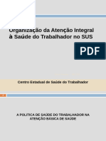 Saude Do Trabalhador No Sus Atencao Basica