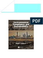 Environmental Compliance and Sustainability Global Challenges and Perspectives 1st Edition Daniel T. Rogers (Author) 2024 Scribd Download