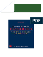 Casarett & Doull's Toxicology: The Basic Science of Poisons Ninth Edition. Edition Curtis D. Klaassen - Ebook PDF Ebook All Chapters PDF