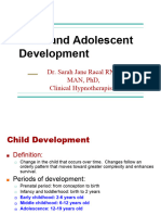 Child - Adolescent Development