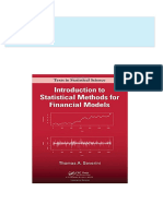 Complete Download of Introduction To Statistical Methods For Financial Models 1st Severini Solution Manual Full Chapters in PDF