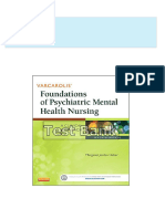 Full Download Varcarolis Foundations of Psychiatric Mental Health Nursing A Clinical Approach 7th Edition Halter Test Bank PDF