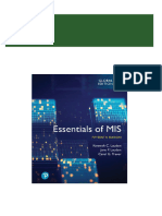 Instant Access To Essentials of MIS (Management Information Systems), 15th Global Edition Kenneth C. Laudon - Ebook PDF Ebook Full Chapters