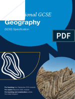 Oxfordaqa Gcse Geography Specification