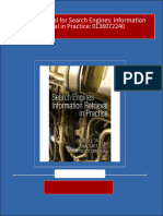 PDF Solution Manual For Search Engines: Information Retrieval in Practice: 0136072240 Download