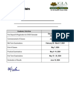 1245imguf RevisedAcademicCalendarforEvenSemester, Session2023