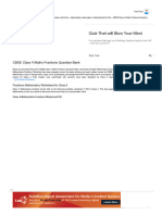 CBSE Class 4 Maths Fractions Question Bank