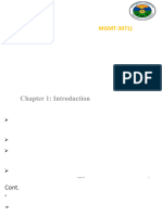 Econometrics Chapter 1