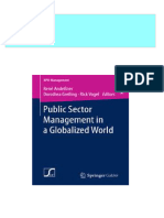 Public Sector Management in A Globalized World 1st Edition René Andeßner Ebook All Chapters PDF