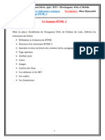 Cours 2 HTML 2