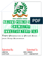 Chemistry Investigatory File Session 2024-25