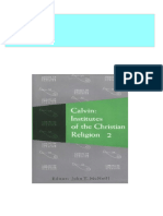 PDF Institutes of The Christian Religion, 2 Vols John Calvin Download