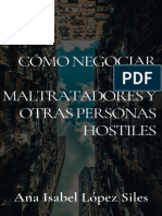 Cómo Negociar Con Maltratadores y Otras Personas Hostiles (Spanish Edition) - Nodrm