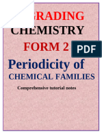 Periodicity of Chemical Families