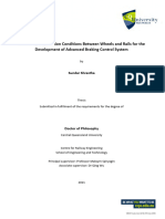 Estimation of Adhesion Conditions Between Wheels and Rails