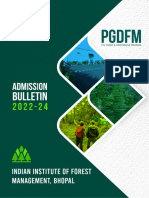 PGDFM e Admission Brochure 07.03.22