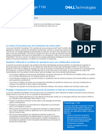 Dell Emc Poweredge t150 Spec Sheet FR