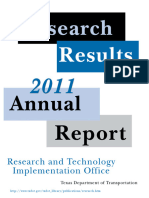 Texas Annual Report 2011