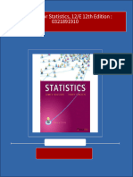 Test Bank For Statistics, 12/E 12th Edition: 0321891910 All Chapter Instant Download