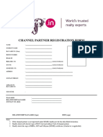 Channel Partner Registration Form