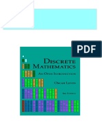 Discrete Mathematics An Open Introduction Oscar Levin 2024 Scribd Download