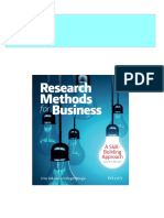 Instant Access To Research Methods For Business A Skill Building Approach 7th Edition Uma Sekaran Ebook Full Chapters