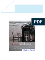 PDF Crime Victims An Introduction To Victimology 8th Edition Andrew Karmen Solutions Manual Download