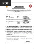 RRB Updated Exam Calendar 21 November 2024