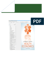 Ebooks File (Ebook PDF) Health Economics 6th Edition by Charles E. Phelps All Chapters