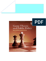 Full Game Theory and Public Policy Second Edition Roger A. Mccain PDF All Chapters