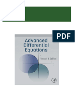 Full Download Advanced Differential Equations 1st Edition Youssef Raffoul - Ebook PDF