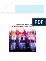 Modern Auditing and Assurance Services 6th Edition Leung Solutions Manual 2024 Scribd Download Full Chapters