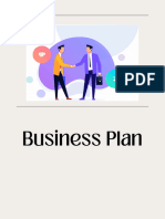 Beige Aesthetic Modern Business Plan A4 Document