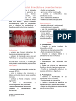 Prótese Total Imediata e Overdentures