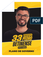 Plano de Governo Pedro Betim Digital Alta