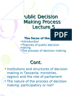 5 Topic 5 Public Decision Making L5