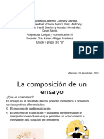 La Composicion de Un Ensayo