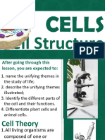 Life Science Lesson 2 Cells and Cell Structures