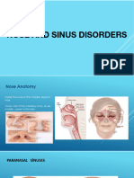 1 - Nose and Sinus Disorders