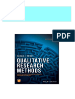 Qualitative Research Methods: Collecting Evidence, Crafting Analysis, Communicating Impact 2nd Edition Sarah J. Tracy