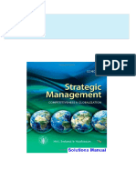 Strategic Management Concepts Competitiveness and Globalization 11th Edition Hitt Solutions Manual All Chapter Instant Download