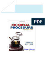 Criminal Procedure 3rd Edition Lippman Test Bank 2024 Scribd Download Full Chapters