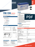 PHR-1236 Technical Specifications - US