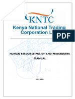 KNTC HR P&P Manual July 2023