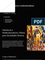 Tolerancia e Multiculturalismo Pilares para Sociedades Diversas