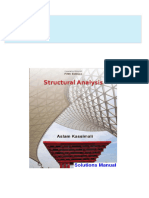 Complete Download of Structural Analysis 5th Edition Aslam Kassimali Solutions Manual Full Chapters in PDF